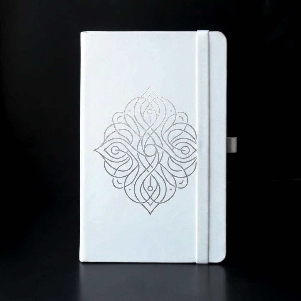 Notebook with soft cover