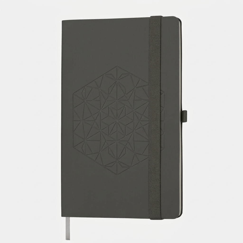 Notebook with soft cover