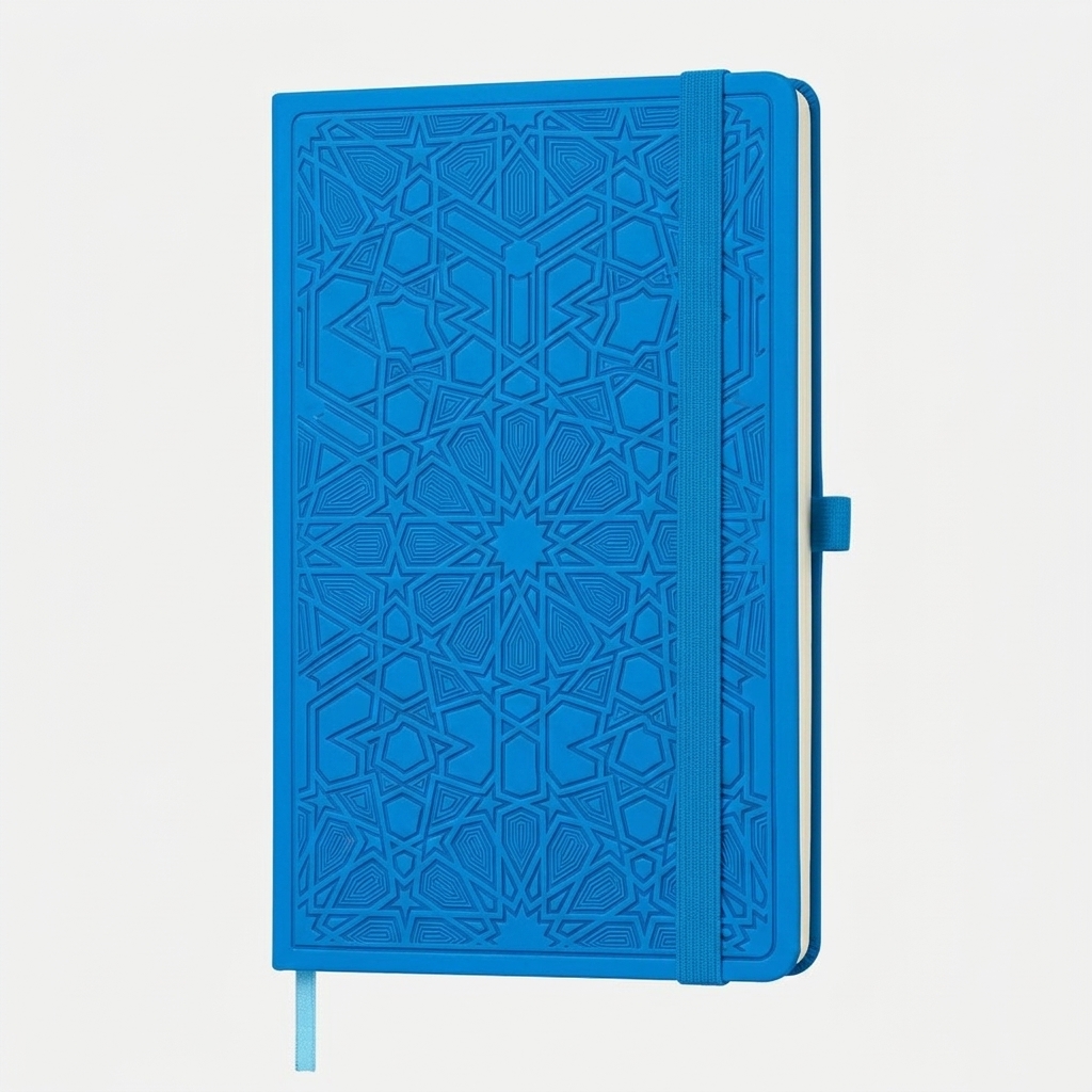 Notebook with soft cover