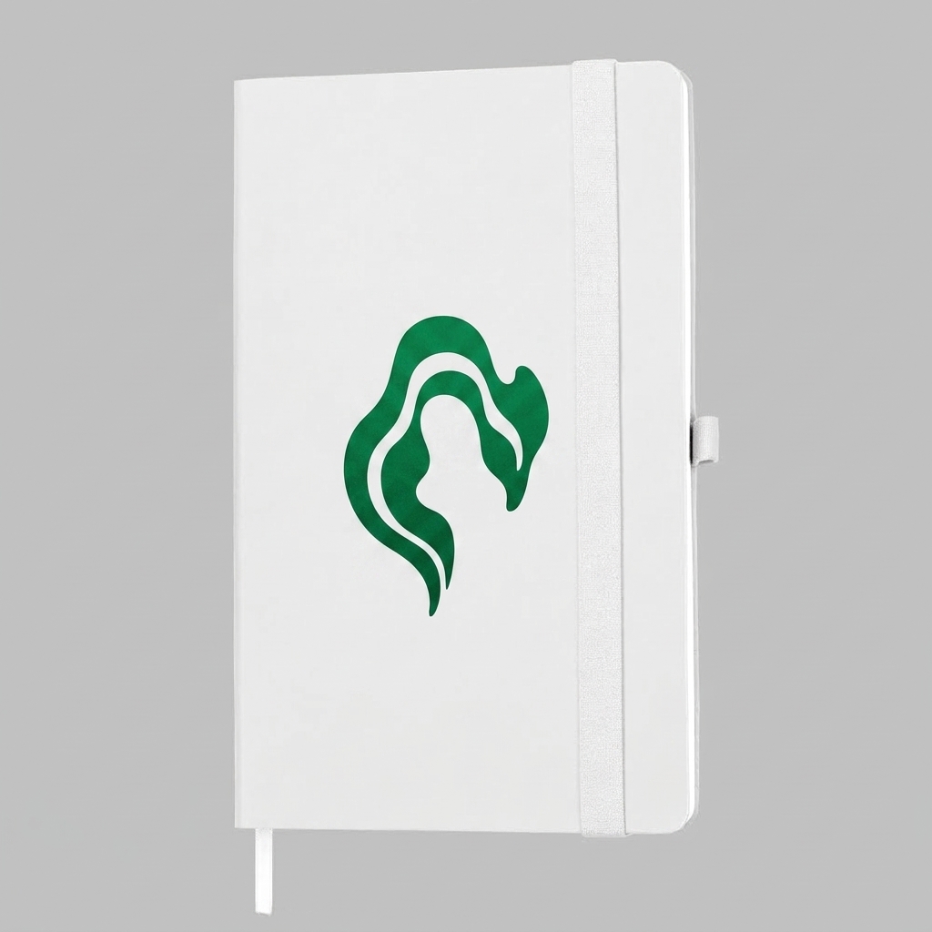 Notebook with soft cover